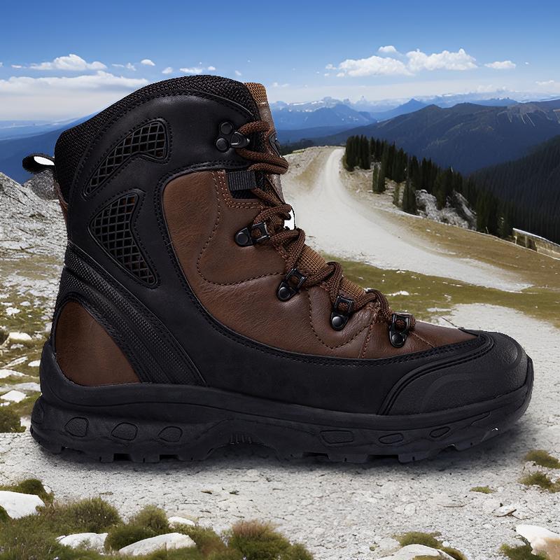Herren Hochwertige Trekkingstiefel mit atmungsaktiver Membran und rutschfester Sohle R&B