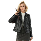 Steppjacke Damen Übergang mit Ziernähten und Reißverschlüssen