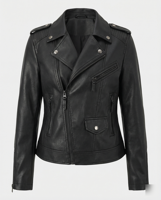 Steppjacke Damen Übergang mit Ziernähten und Reißverschlüssen