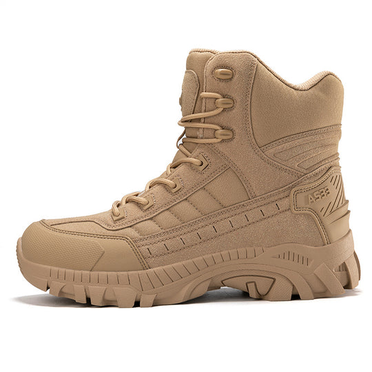 Herren All-Terrain Trekkingstiefel mit hohem Knöchelschutz und rutschfester Sohle R&B