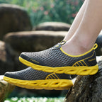 Damen Sportliche Mesh-Schuhe mit flexibler Sohle und atmungsaktiver Oberflächenstruktur R&B