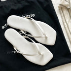 Damen Zehensteg-Sandalen mit modernem Design und ergonomischem Fußbett R&B