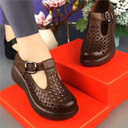 Damen Atmungsaktive Clogs mit verstellbarem Riemen und rutschfester Sohle R&B