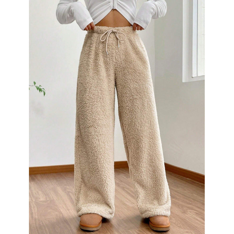 Damen Flauschige Relax-Hose im lässigen Schnitt R&B