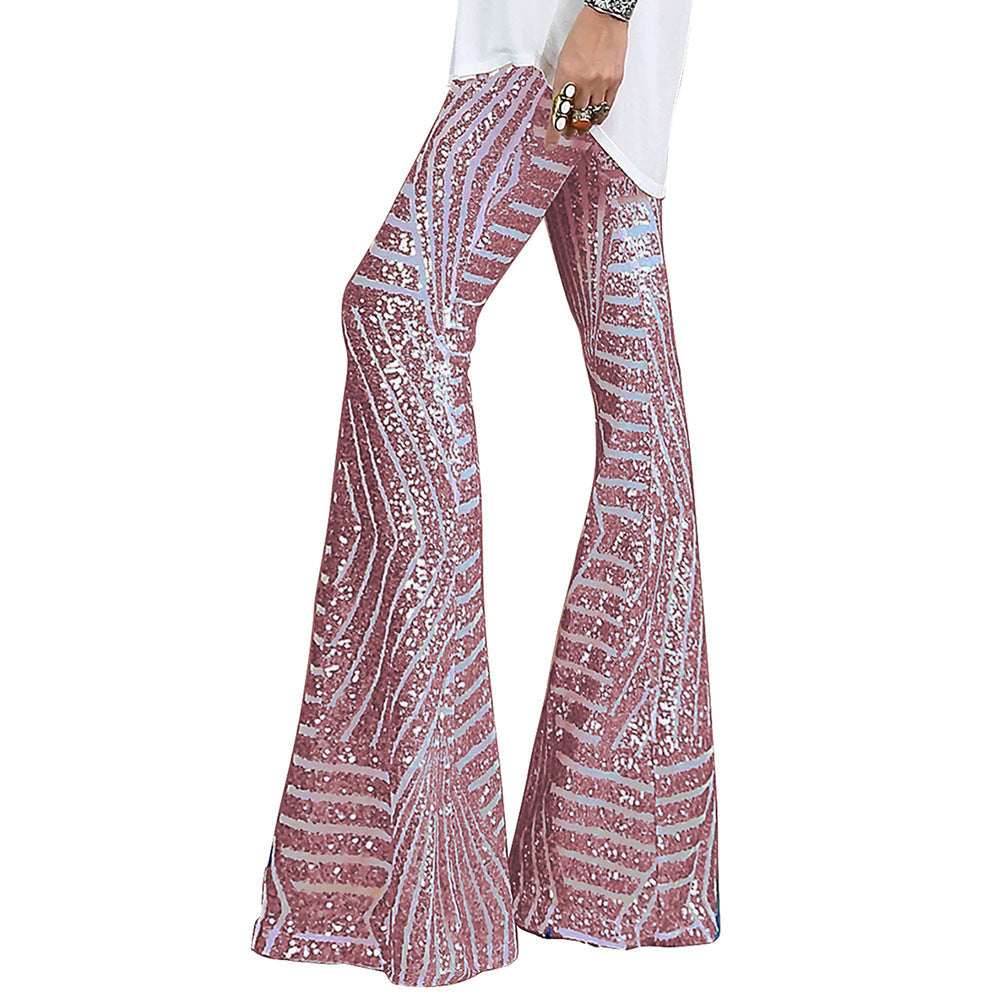 R&B | Glitzer Schlagpaillettenhose