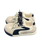 Damen Sportliche Sneakers mit atmungsaktiver Mesh-Oberfläche und robustem Profil R&B