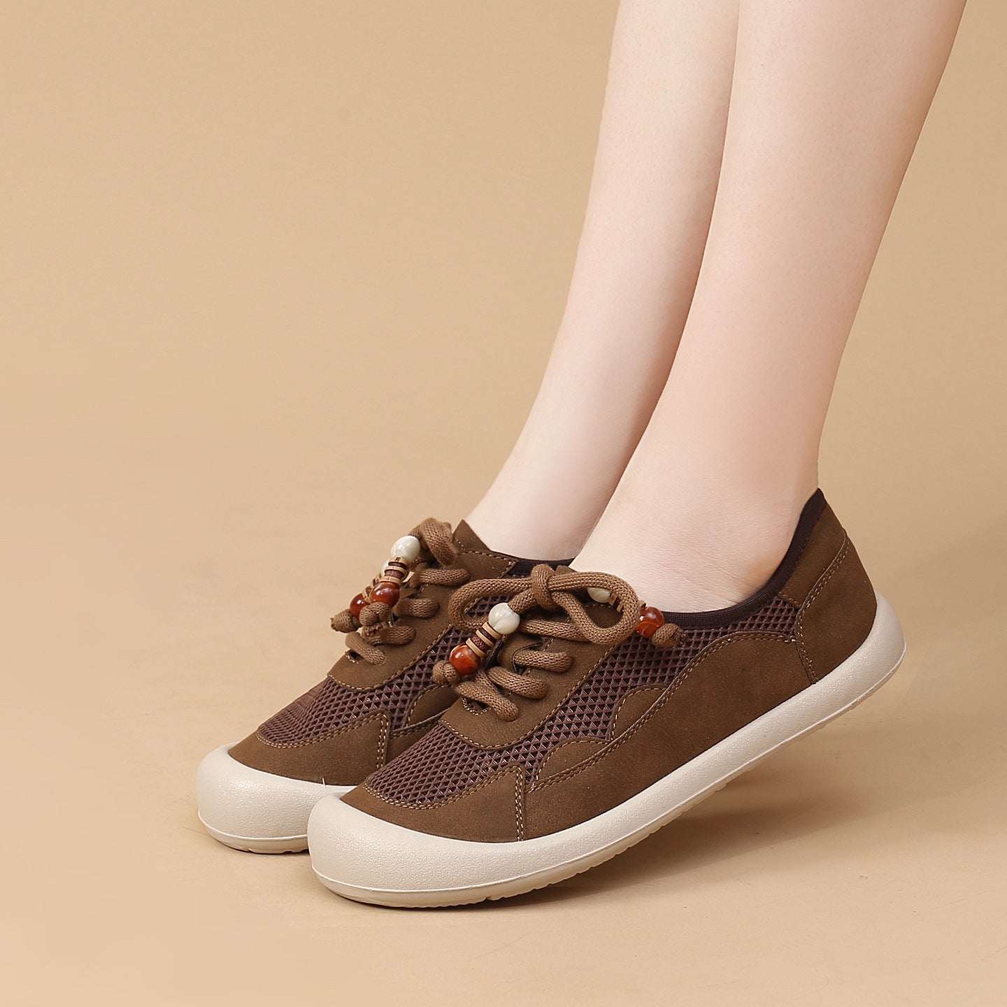 Damen multifunktionale Freizeitschuhe mit atmungsaktivem Netzmaterial R&B