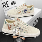 Damen modische Sneakers mit hochwertigen Textiloberflächen und raffiniertem Design