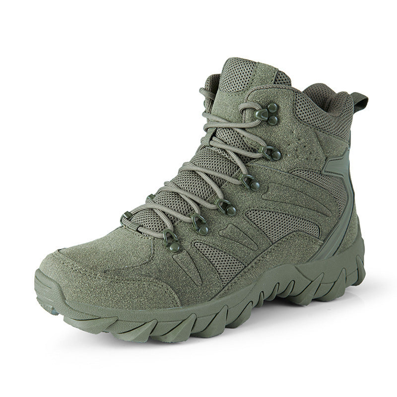 Damen wasserdichte Trekkingstiefel mit atmungsaktivem Obermaterial und rutschfester Sohle