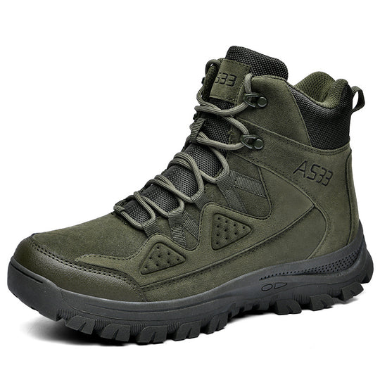 Herren Multifunktionale Outdoor-Stiefel mit hohem Knöchel und rutschfester Sohle R&B