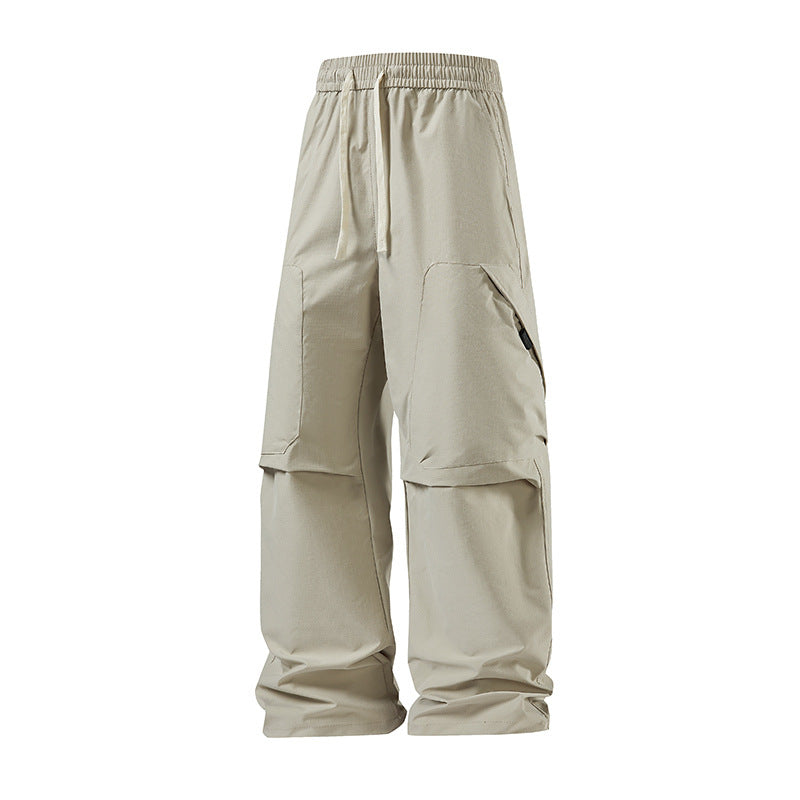 Herren technische Cargo-Hose mit verstellbarem Bund und praktischen Seitentaschen