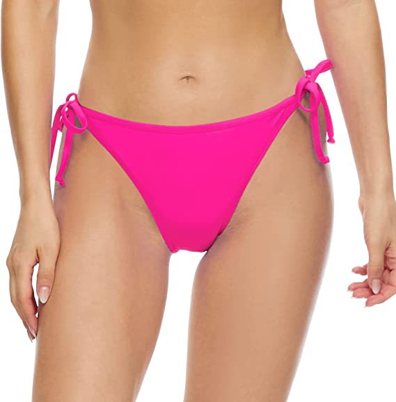 Damen Bikini-Höschen mit verstellbaren Seitenbindern R&B