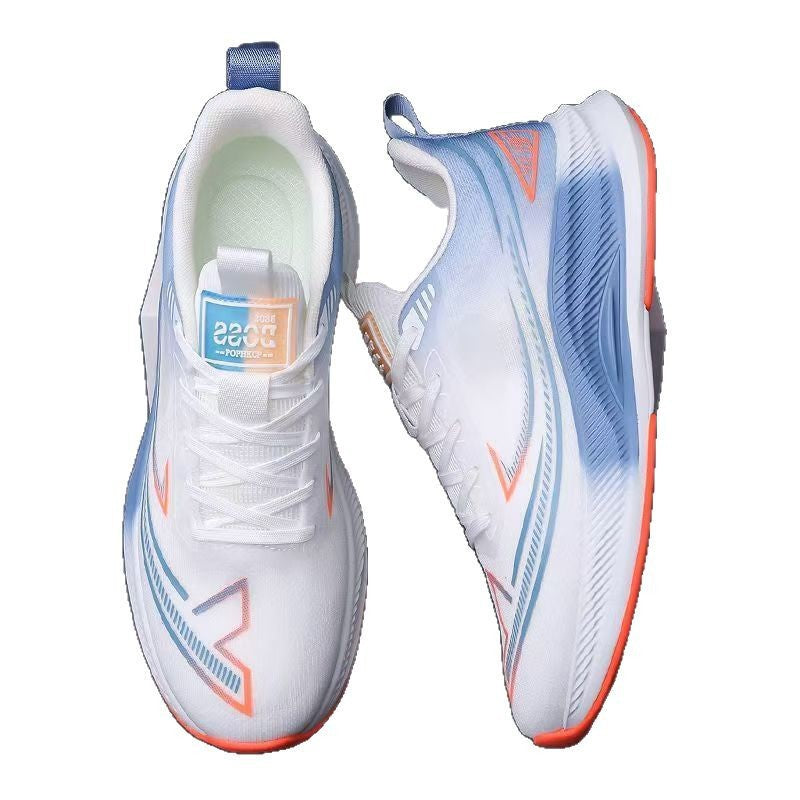 Damen Sportliche Fitness-Sneakers mit atmungsaktiver Mesh-Oberfläche und flexibler Dämpfungstechnologie
