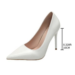 Damen elegante Stiletto-Pumps mit schmaler Zehenpartie R&B