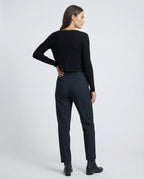 Damen feines geripptes Strick-Set mit Kurzcardigan, Spitzenbesatz-Cami und hochtaillierter Leggings R&B
