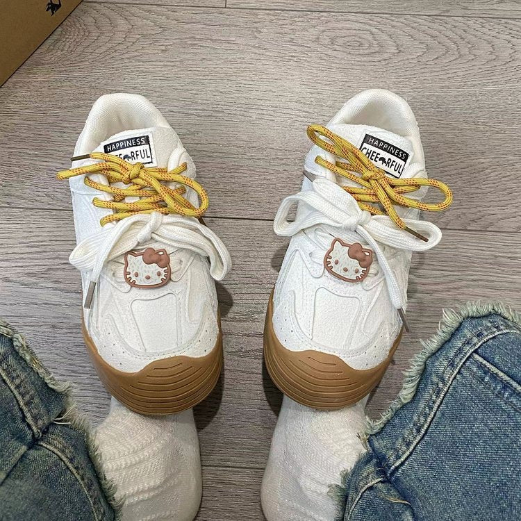Damen Sneaker mit verspieltem Design und bequemer Dämpfung R&B