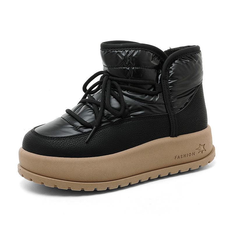Damen Winterboots mit innovativem Isolationsdesign und rutschfester Sohle R&B