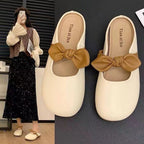 Damen Ballerinas mit romantischem Schleifen-Detail und weichem Leder R&B