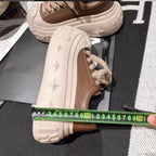 Damen Trendige Plateau-Sneaker mit einzigartigem Sohlendesign und robustem Obermaterial R&B