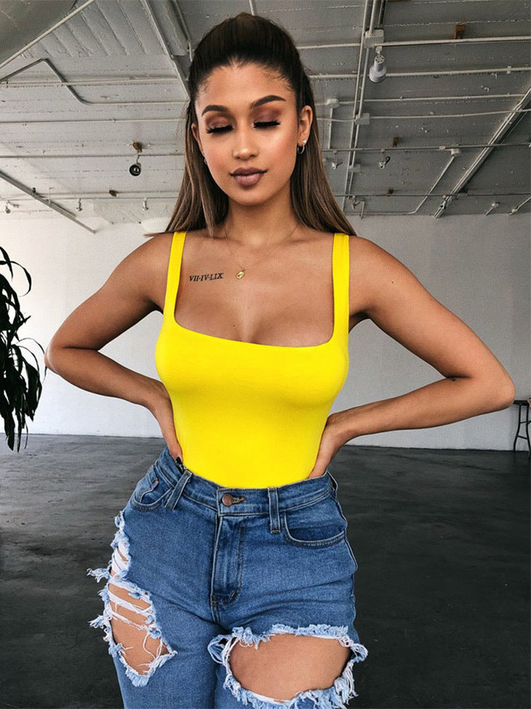 Damen Crop Top mit anschmiegsamem Schnitt R&B