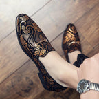 Damen Elegante Mokassins mit kunstvollem Design und hochwertiger Verarbeitung