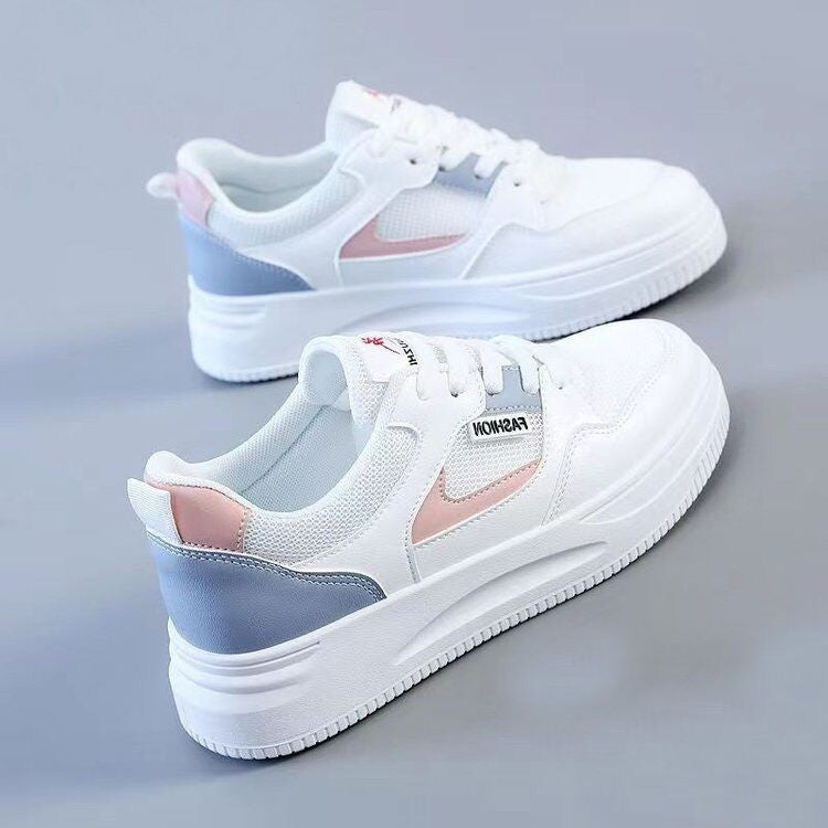 Damen Modische Sneakers mit atmungsaktiver Mesh-Oberfläche und rutschfester Sohle