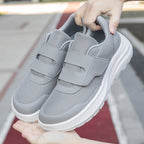 Damen Sportliche Slip-On Sneakers mit praktischem Klettverschluss und atmungsaktivem Obermaterial