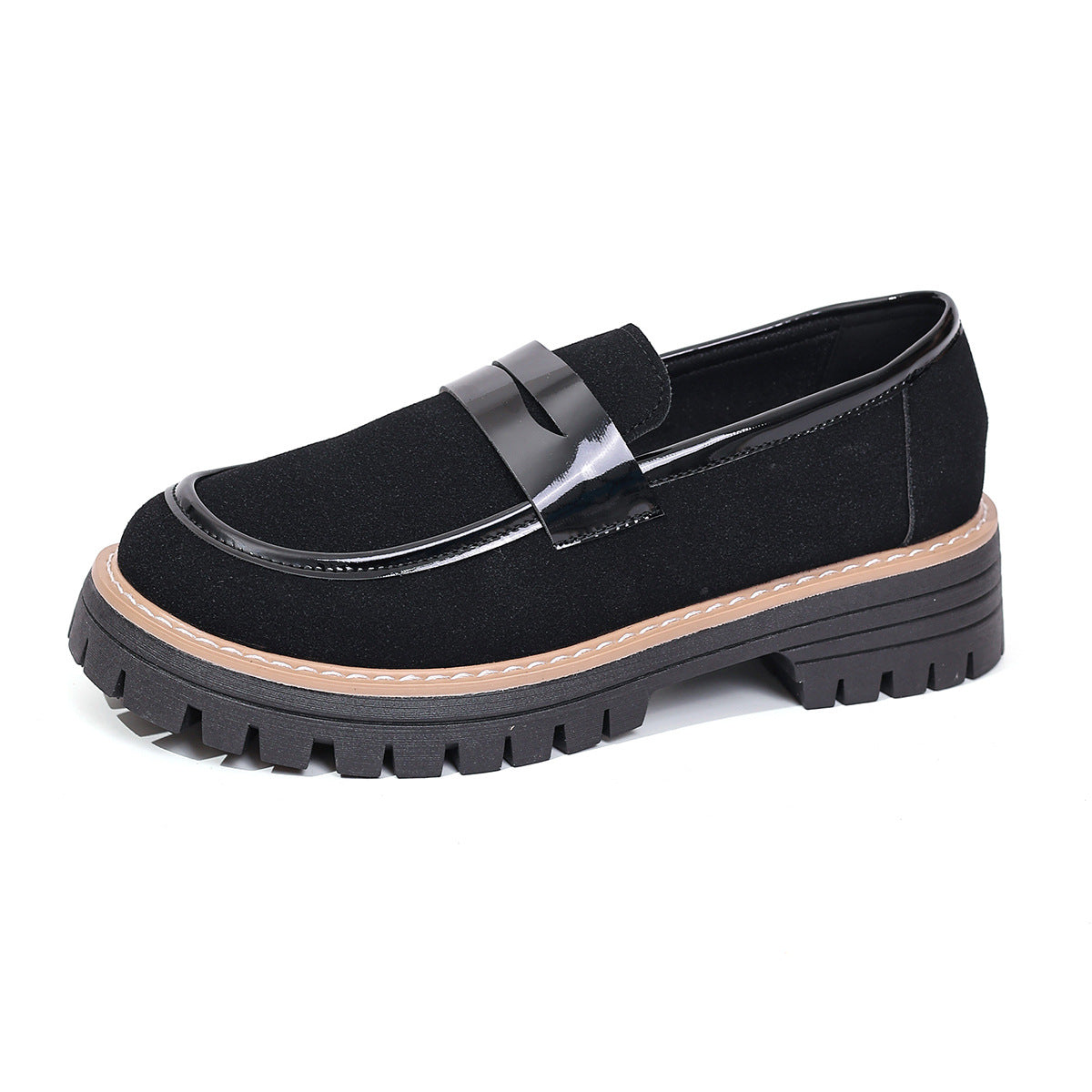 Damen modische Loafers mit rutschfester Sohle R&B