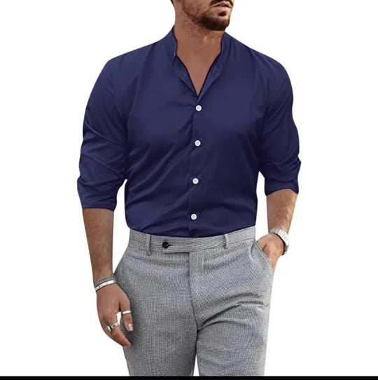 Herren lässige Hemdbluse R&B