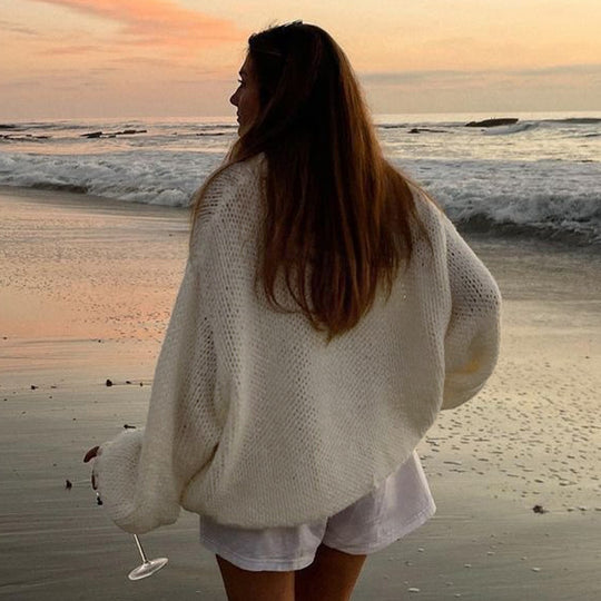 Damen Grobstrickpullover R&B