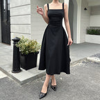 Damen Elegant geschnittenes Maxikleid mit raffinierten Rüschendetails R&B