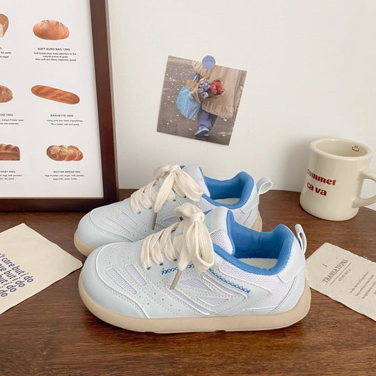 Damen Sportliche Sneakers mit atmungsaktiven Mesh-Einsätzen und bequemer Dämpfung R&B