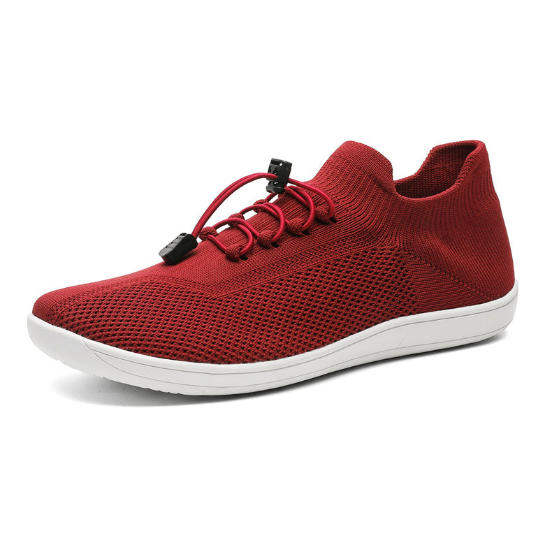 Damen Atmungsaktive Freizeit-Sneaker mit elastischem Schnellschnürsystem R&B
