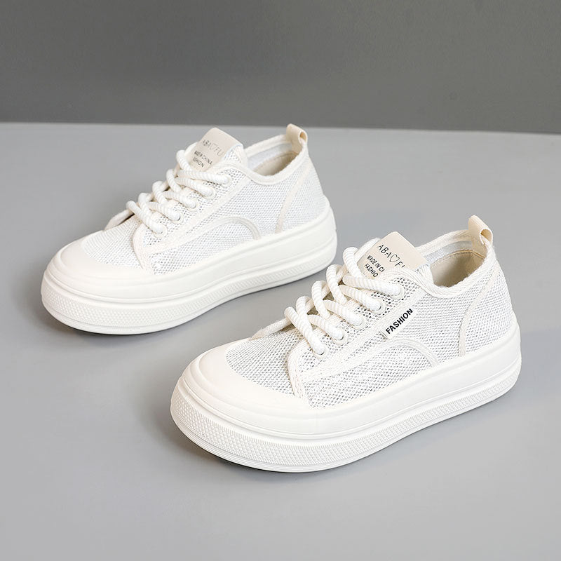 Damen modische Sneakers mit atmungsaktivem Obermaterial und dämpfender Laufsohle R&B