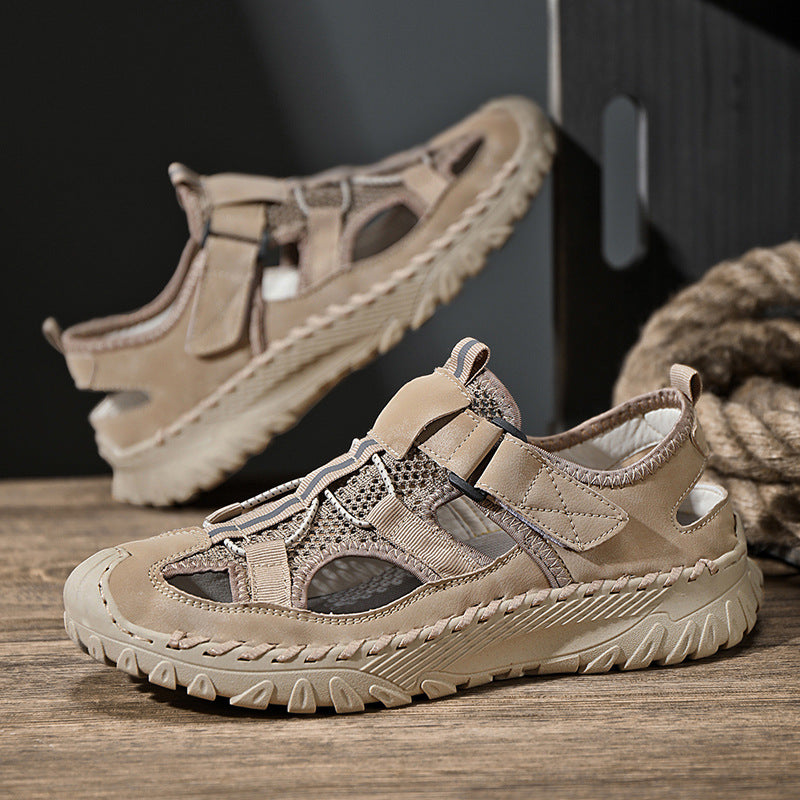 Damen Multifunktionale Freizeitsandalen mit atmungsaktivem Mesh und rutschfester Sohle R&B