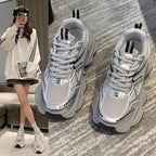 Damen Sportliche Lauf Sneakers mit atmungsaktivem Mesh und modischer Sohle R&B