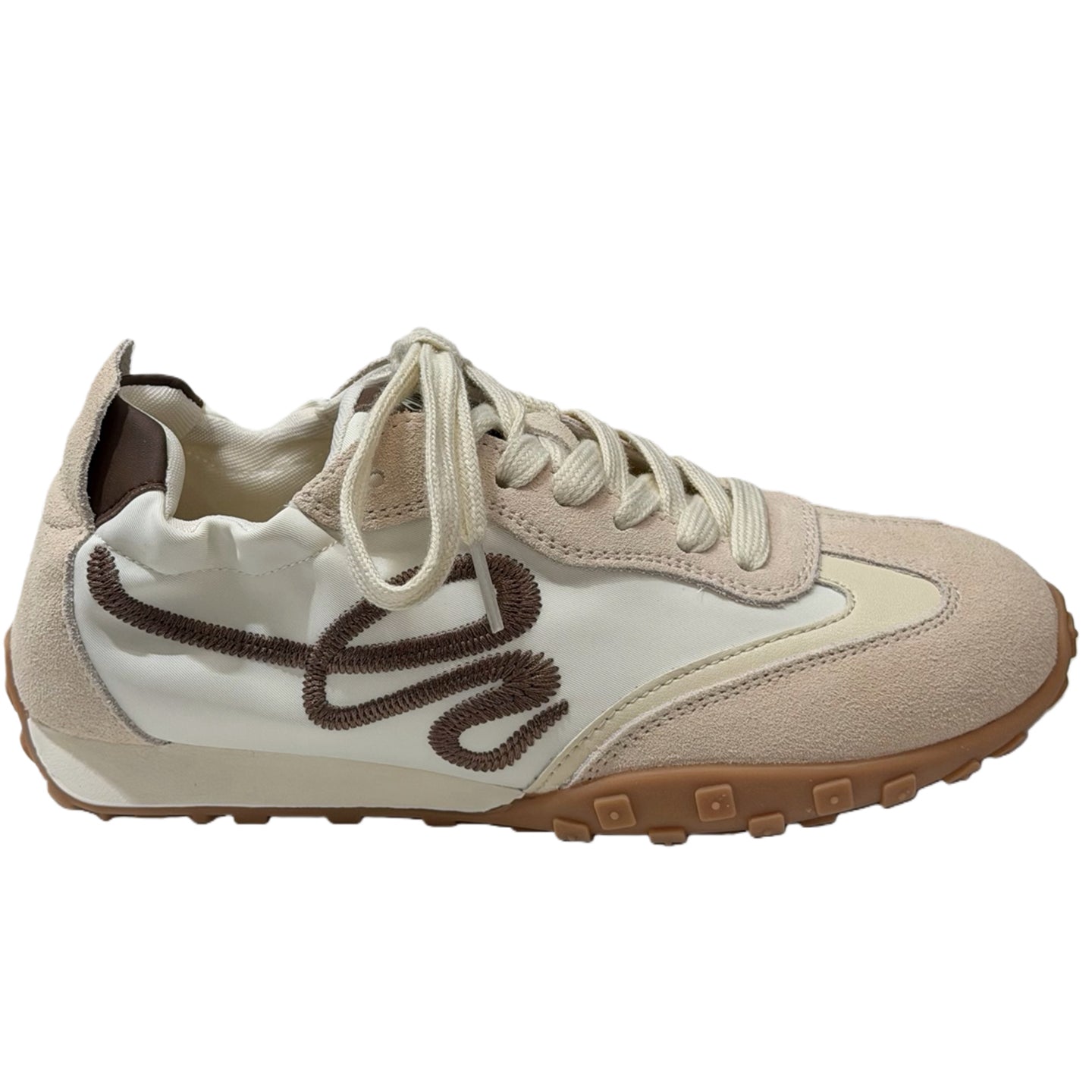Damen Sportliche Sneaker mit weichem Wildleder und atmungsaktivem Obermaterial R&B