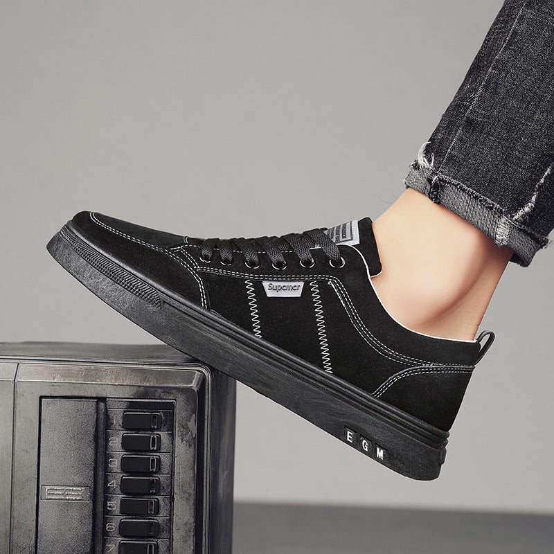 Damen Sportliche Sneaker aus weichem Wildleder