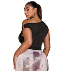 Damen Off-Shoulder-Top R&B