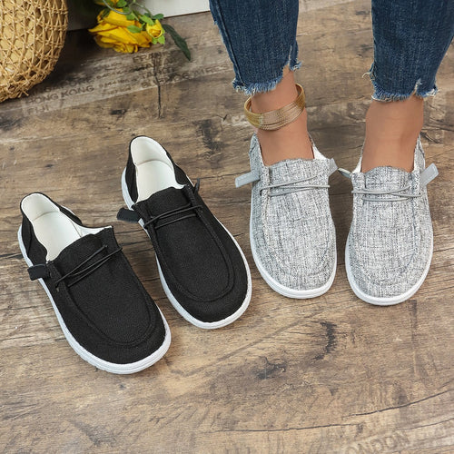 Damen Slip-On Sneakers mit elastischem Riemen R&B