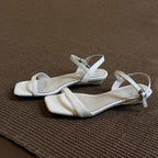 Damen elegante Sandalen mit modischem Riemchendesign und weichem Fußbett R&B