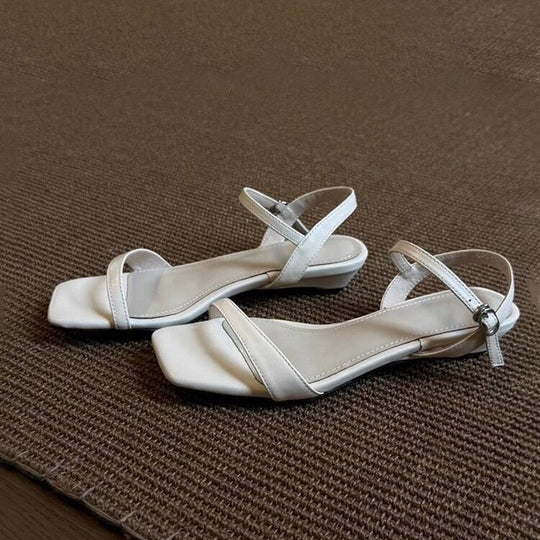 Damen elegante Sandalen mit modischem Riemchendesign und weichem Fußbett R&B