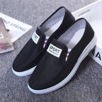 Damen Sportliche Canvas Slipper R&B
