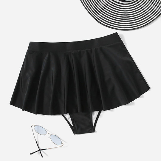 Damen Baderock mit integrierter Bikinihose R&B