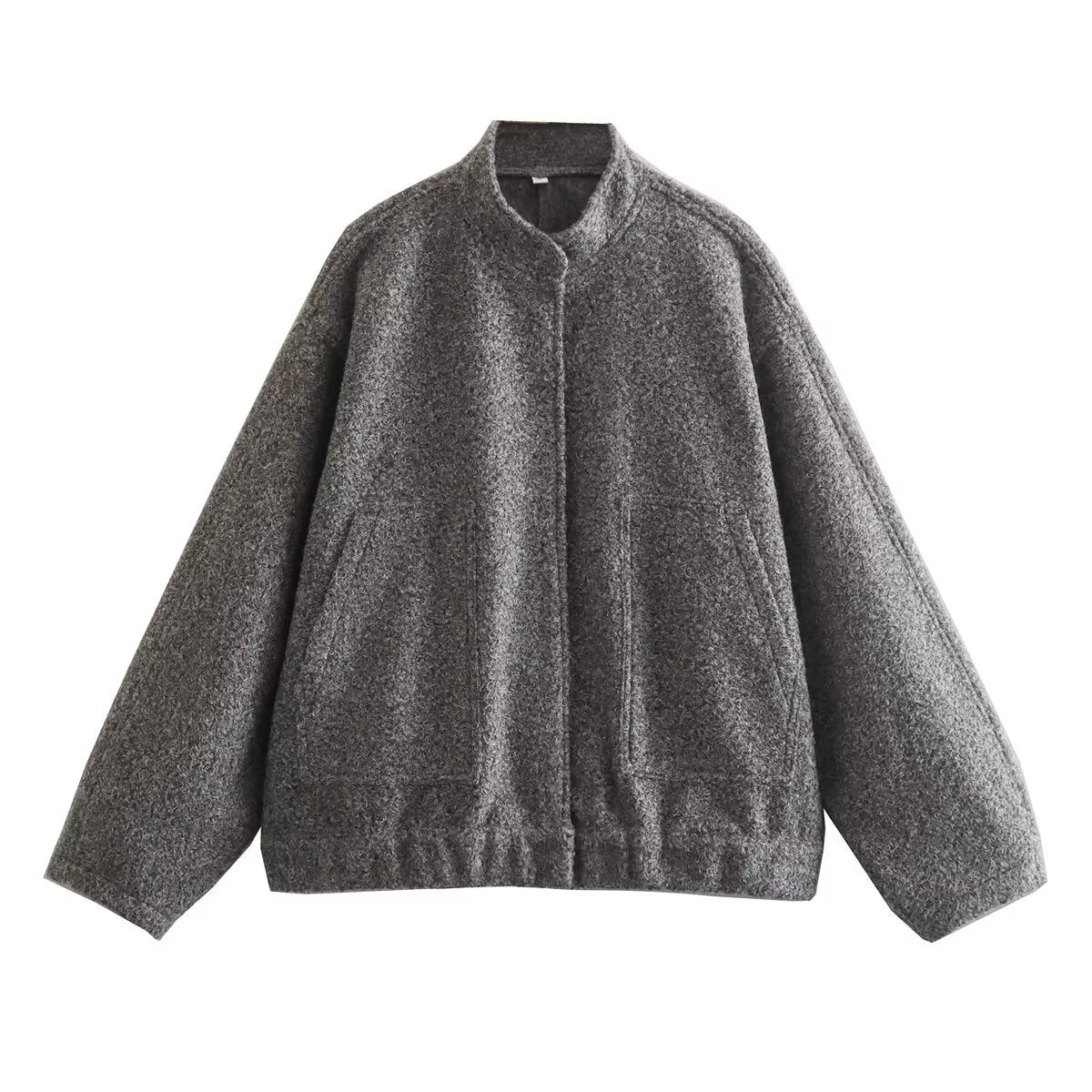 Damen Oversize-Winterjacke mit praktischen Taschen R&B