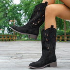 Damen Stiefel mit kunstvoller anatomischer Gestaltung R&B