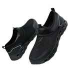 Damen Sportliche Mesh Slip-On Sneakers R&B