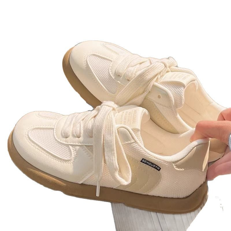 Damen Sportliche Freizeitschuhe mit atmungsaktiven Mesh-Einsätzen