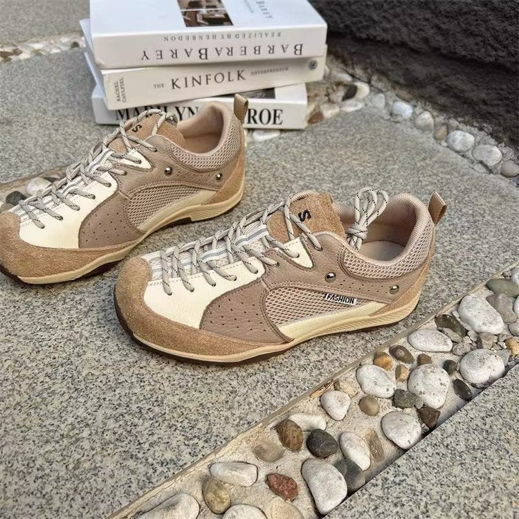 Damen modische Freizeitschuhe mit atmungsaktiver Mesh-Oberfläche und rutschfester Sohle R&B