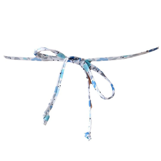 Damen Triangel-Bikinioberteil mit floralem Muster R&B